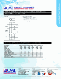 Datasheet 4302F1-5V manufacturer CML